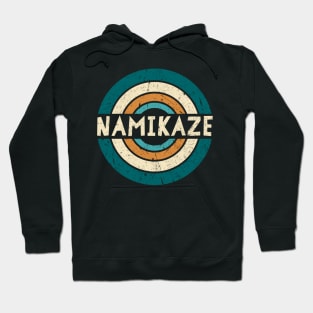 Retro Styles Namikaze Name Birthday 70s 80s 90s Circle Hoodie